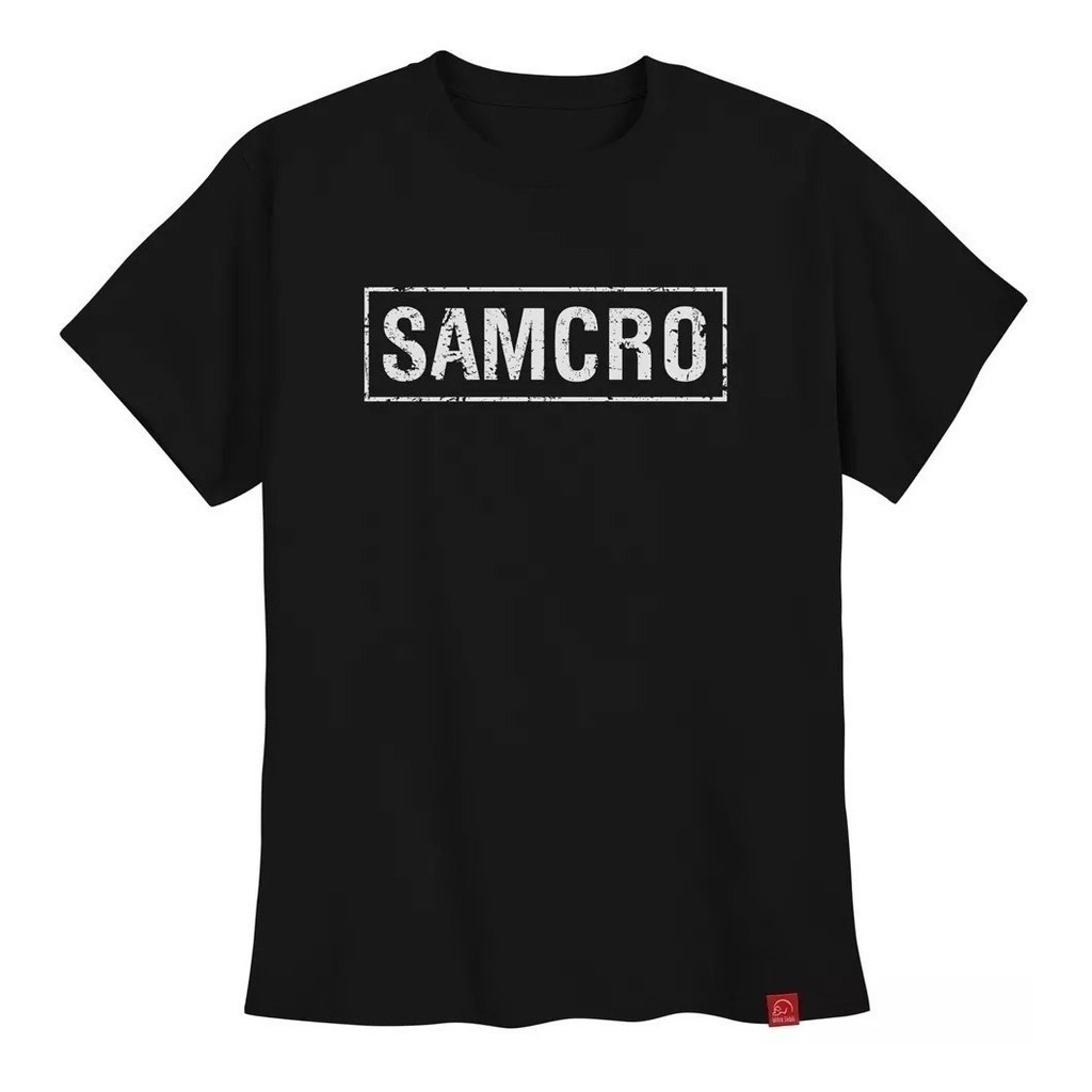 Camiseta Camisa Sons Of Anarchy Soa Samcro Pronta Entrega Blusa Camisa Unissex Feminino Masculino 100% Algodão