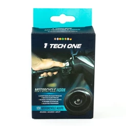 Buzina P/ Moto 12v Xavequinho 2 Terminais Agudo 1 Unidade Tech One - PW-E-3007
