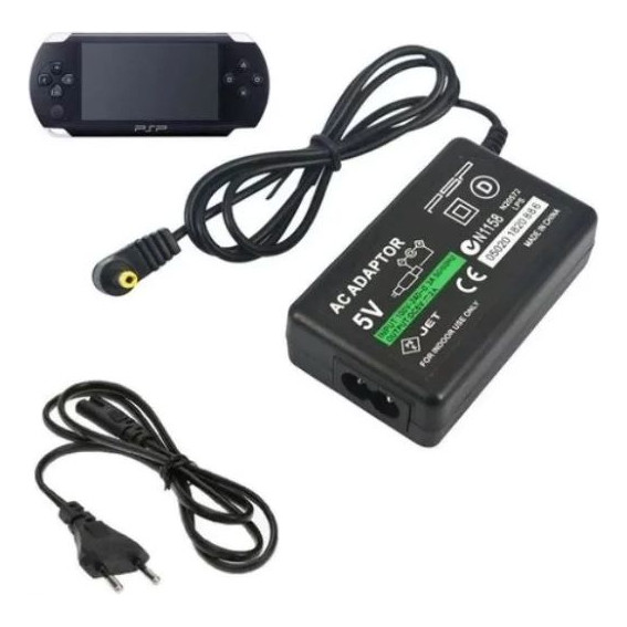 Fonte Carregador PSP Todos Modelos Bivolt em Oferta na Shopee