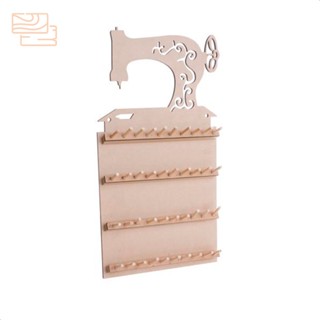 Organizador de linhas para costura maquina de costura placa mdf cru artesanato decoração casa sala em Oferta na Shopee