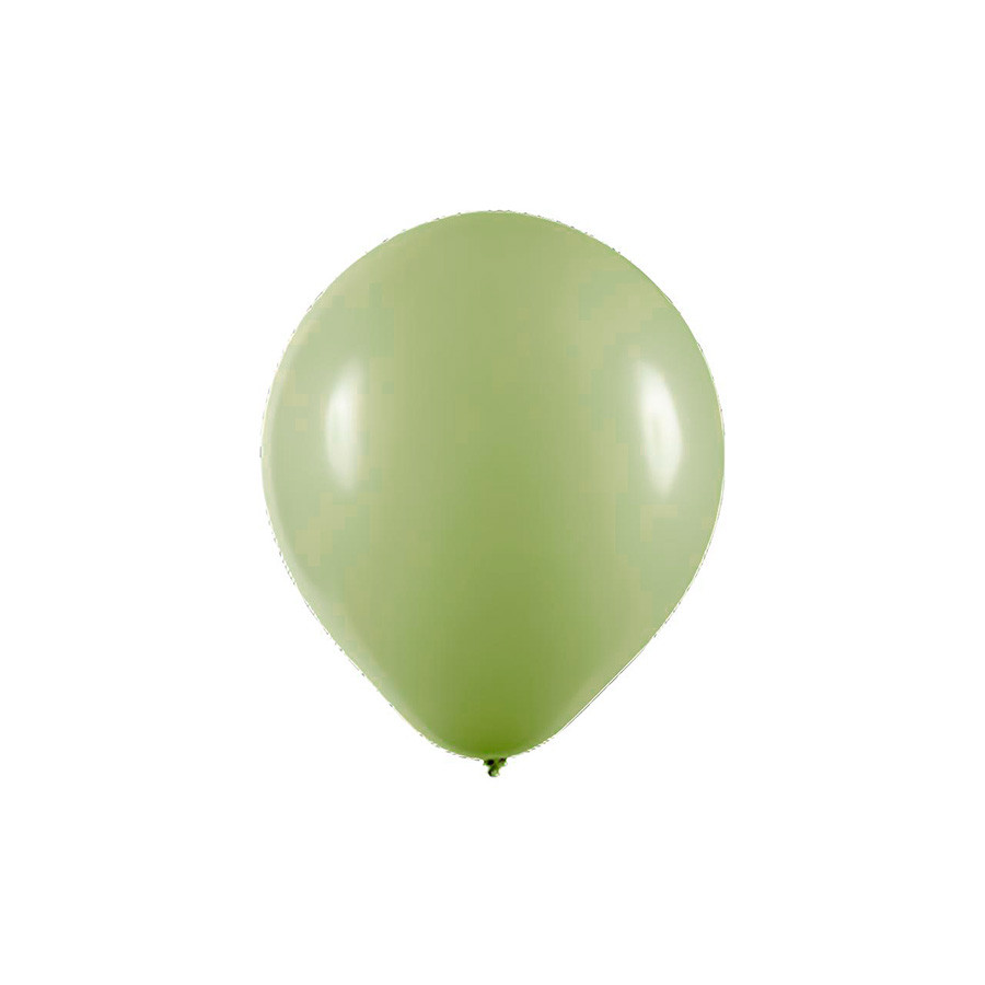 Balão de Festa Redondo Profissional Látex Liso - Pistache - 1 unidade - Art-Latex - Rizzo