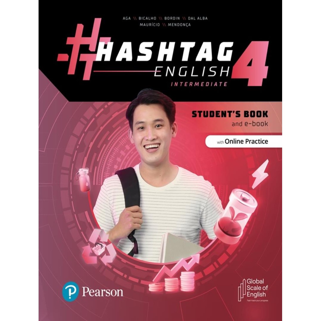 Livro - Hashtag English 4 Sb+Eb+Op+Lb+ 1 Bench Yl
