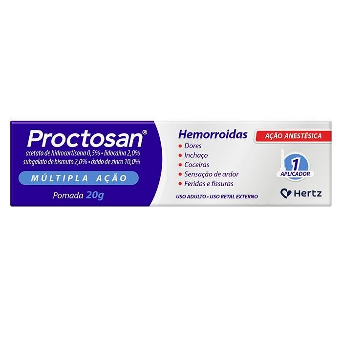 Pomada Proctosan Múltipla Ação 20g Com 1 Aplicador