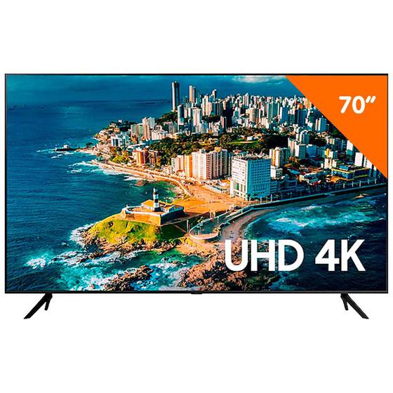 Smart Tv 70 Polegadas Samsung Uhd Crystal 4k Gaming Hub