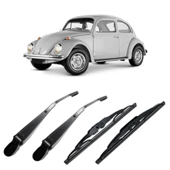 Par Braço Limpador e Palheta Fusca 76 77 78 79 80 82 86