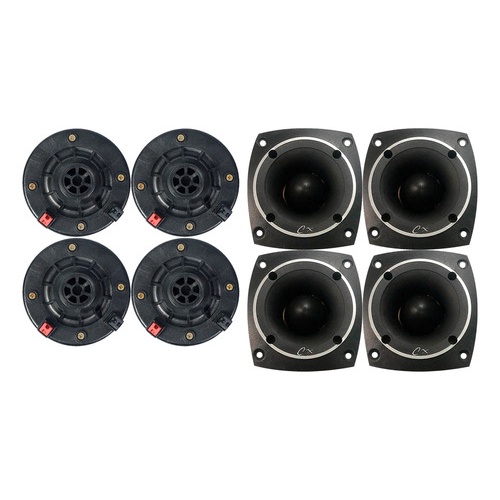 KIT 4 DRIVER 4 TWEETER COMPET 150W 8 OHMS SOM - Spare Parts and Accessories for Vehicles