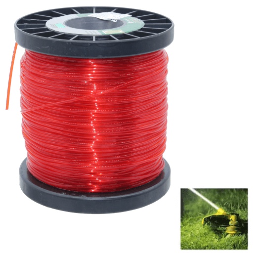 Rolo Fio Nylon P/ Roçadeira Linha Cortar Grama 2mm 285 Metro