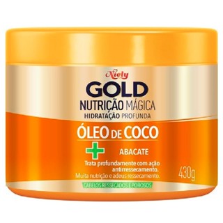 Máscara Capilar Concentrada Niely Gold Nutrição Mágica 430g