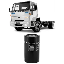 Filtro Óleo Cargo 1317 Cummins 6 Btaa 2003 A 2006 Metal Leve