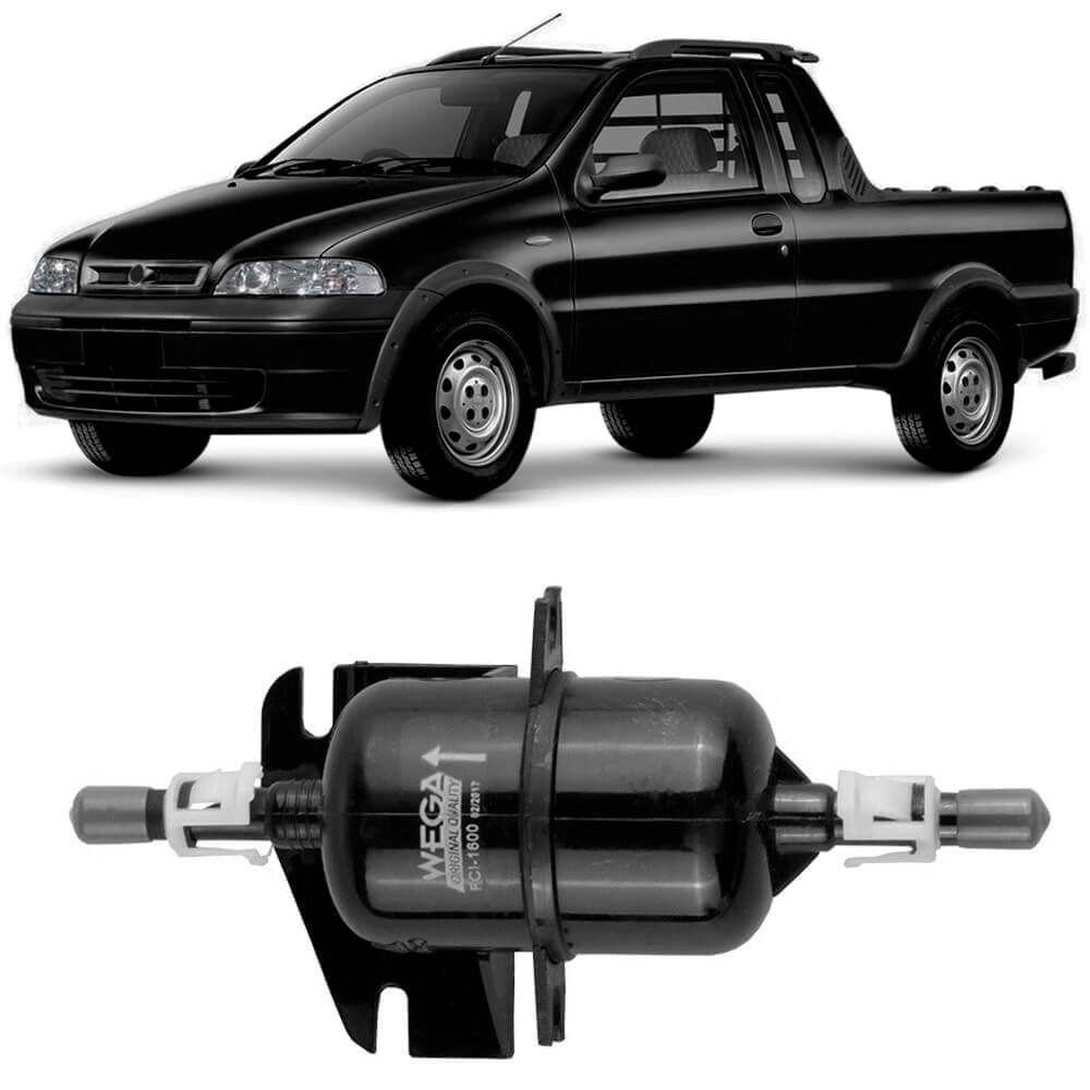 Filtro Combustivel Fiat Strada 1.5 1.6 99 A 2004 Wega em Oferta na Shopee