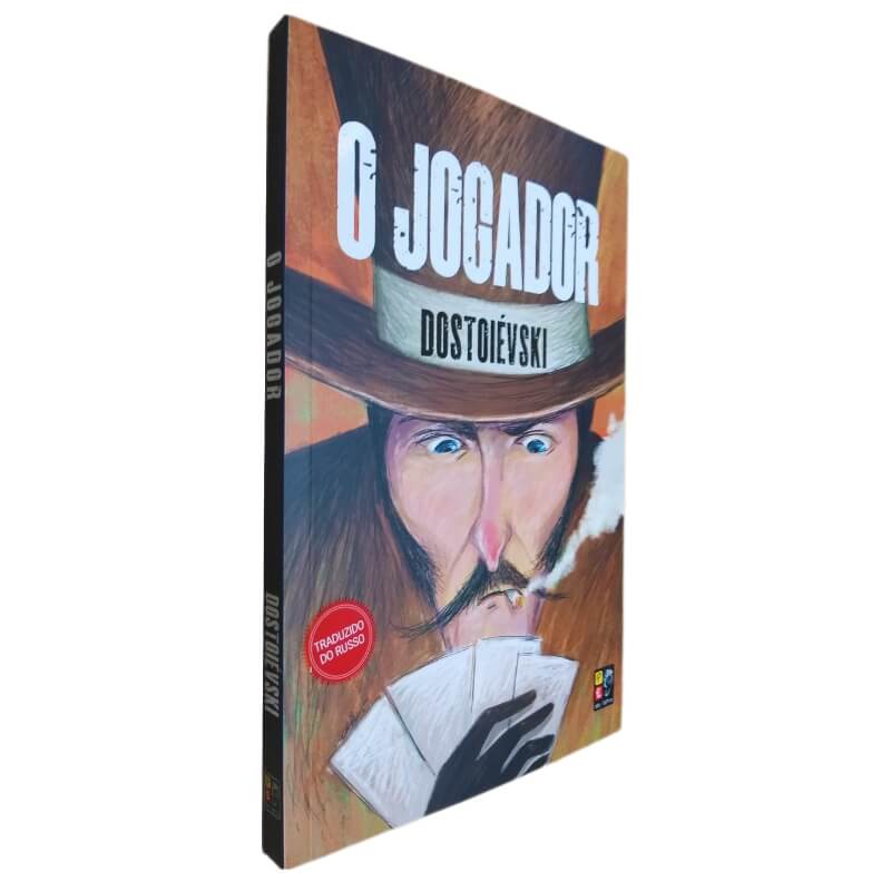 Livro Físico O Jogador Fiodór Dostoiévski Texto Integral Traduzido do Russo