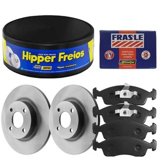 Kit Pastilha Disco Dianteiro Sólido Fiat Argo 1.0 6V 17 a 23 em Oferta na Shopee