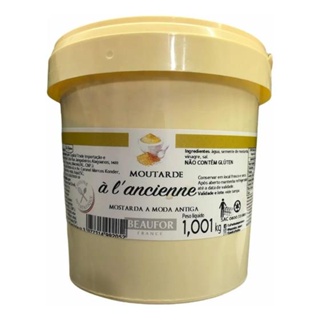 BALDE DE MOSTARDA BEAUFOR ANCIENNE 1,001KG em Oferta na Shopee