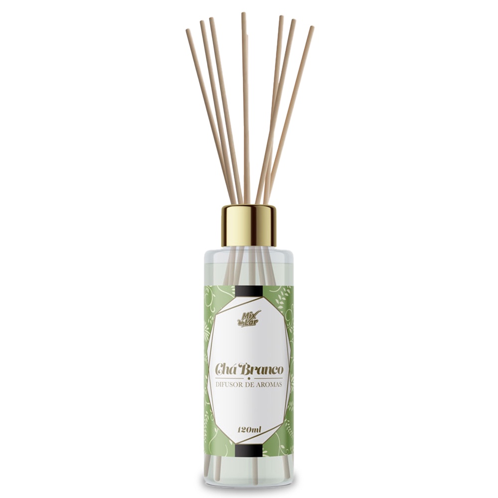 Difusor de Aromas Varetas Chá Branco MixLar - 120mL