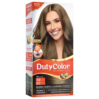 Coloração Duty Color Louro Médio - 7.0