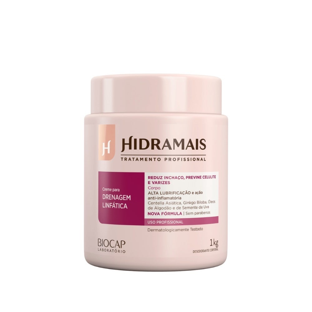 Creme Para Massagem Hidramais Alta Lub Drenagem 1 Kg - Beauty