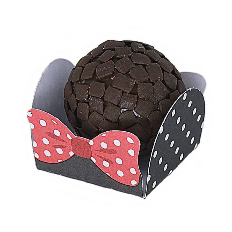 Kit 100 Porta Forminha Laço Minnie Decoração Minnie Vermelha Festa Infantil em Oferta na Shopee