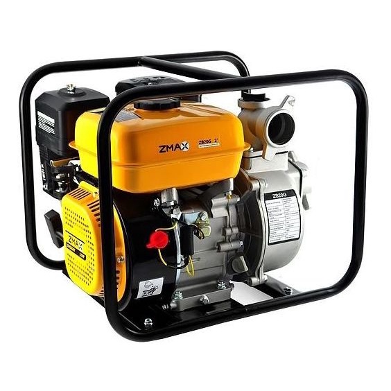 Motobomba Gasolina Auto Escorvante 7Hp Partida Manual 2 Polegada ZB20G Zmax