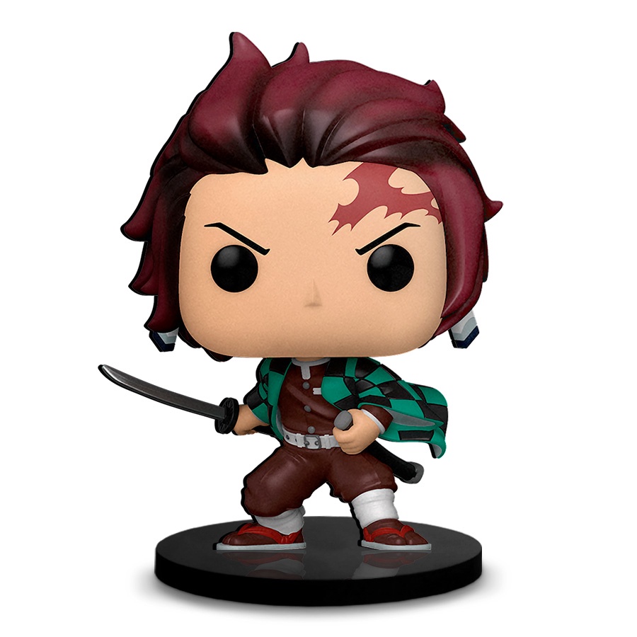 Totem Médio Funko Tanjirõ Demon Slayer 14cm + Base em Oferta na Shopee