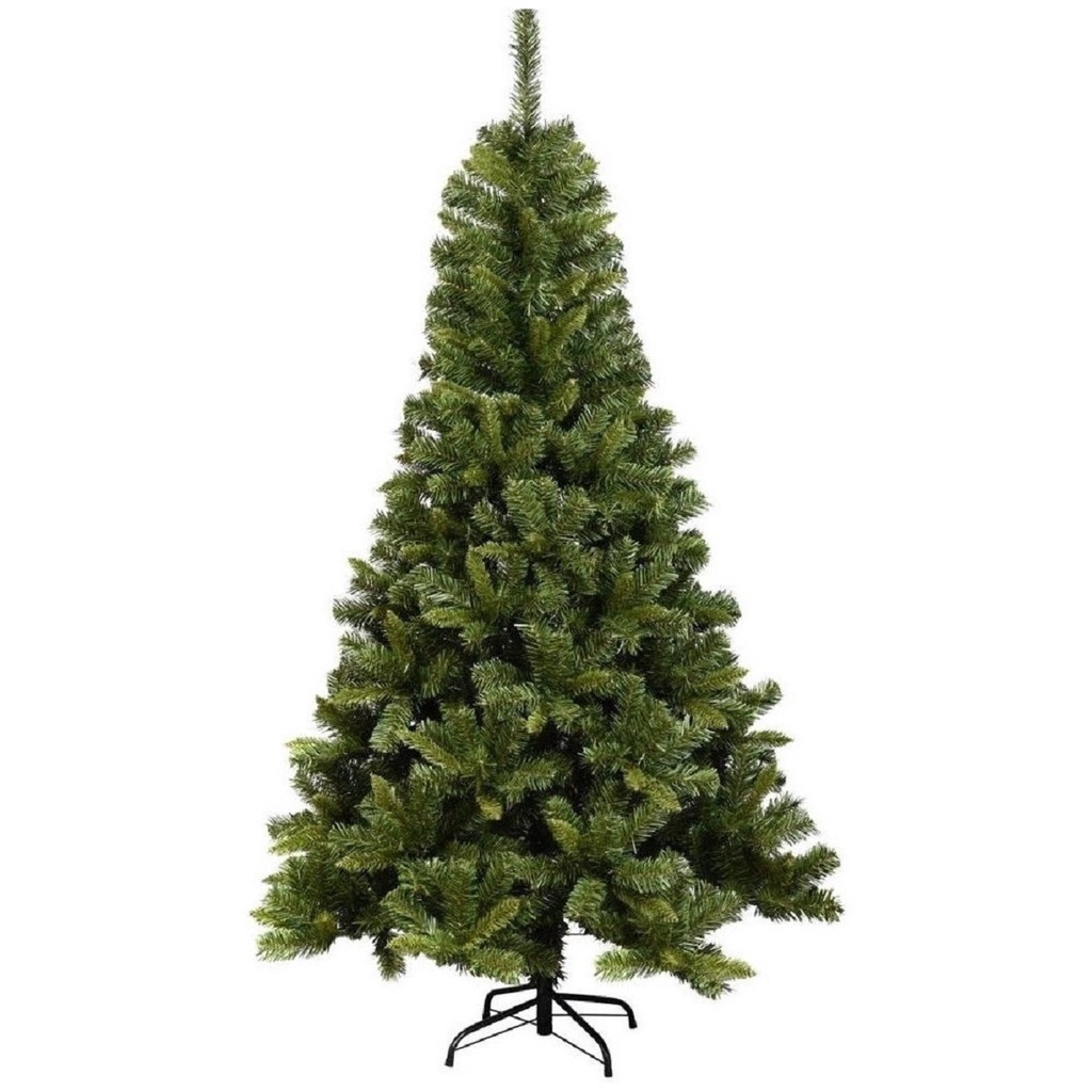 Árvore De Natal Pinheiro Grande Luxo 180cm 750 Galhos Verde  5279