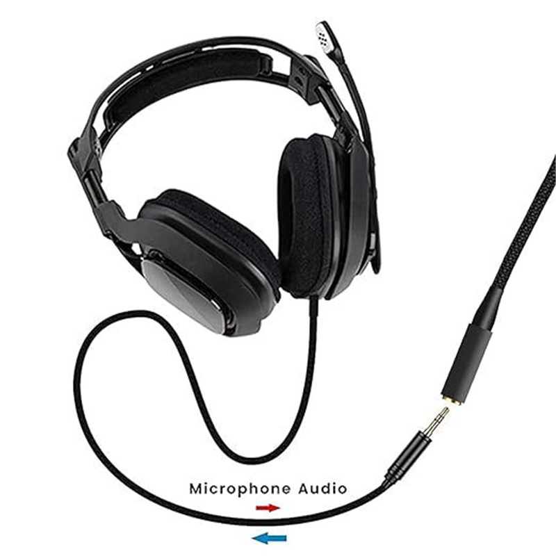 1 Unidade Para HyperX Cloud II Alpha Mix Flight Core Revolver S Dual 3.5 Mm 2 Em 1 Y Splitter Cabo De Extensão PC Fones