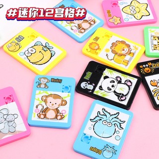 Game Klotski Pattern Labirinto Infantil Animal Puzzle Pequenos Brinquedos Escola Jardim de Infância Presentes