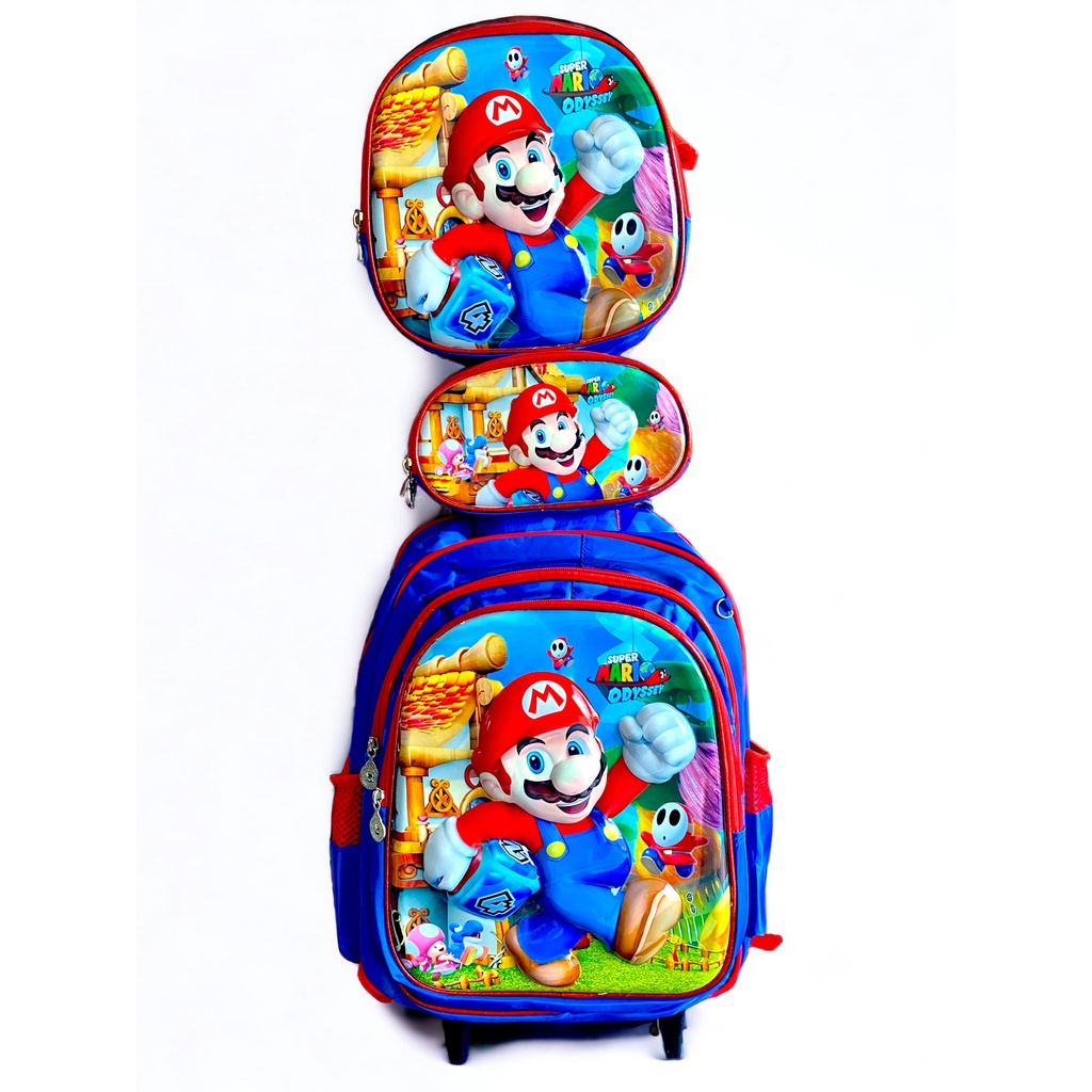 Mochila e Lancheira Mario Bros: Onde Comprar | BuscaProdutos