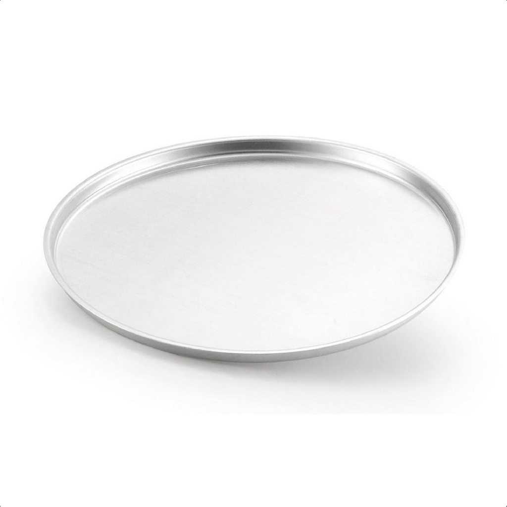 Forma De Pizza Lisa 1,1 Litro em Alumínio Cristal Mais Sabor Crocância N30 Cozinha - MTA 152 em Oferta na Shopee