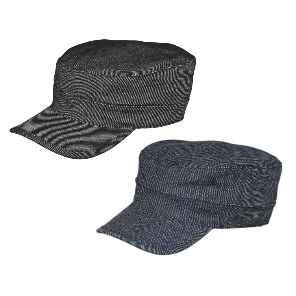 Boné Quepe Militar Lef's Liso Jeans