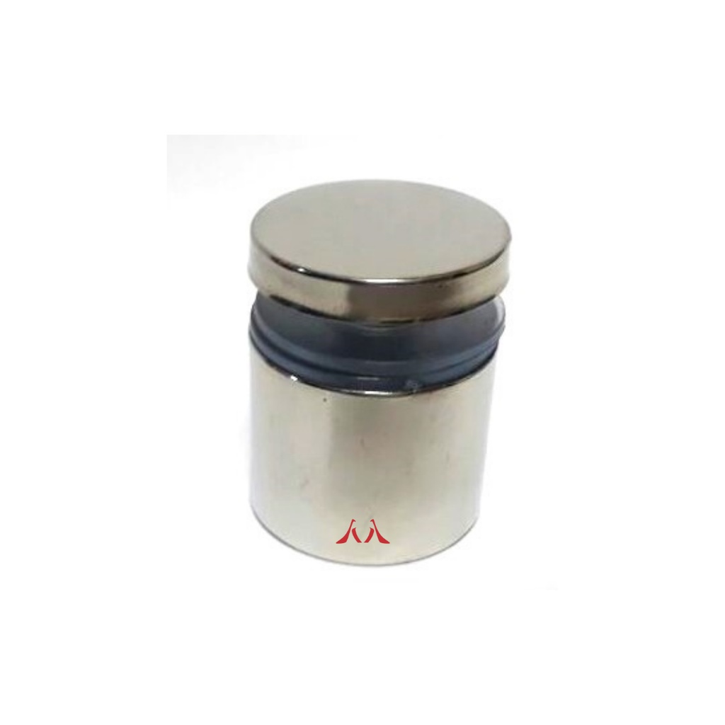 Prolongador Inox Para Vidro 25x25mm Suporte Para Vidro