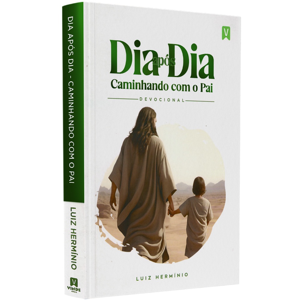 Devocional Dia após Dia Caminhando com o Pai | Luiz Hermínio em Oferta na Shopee