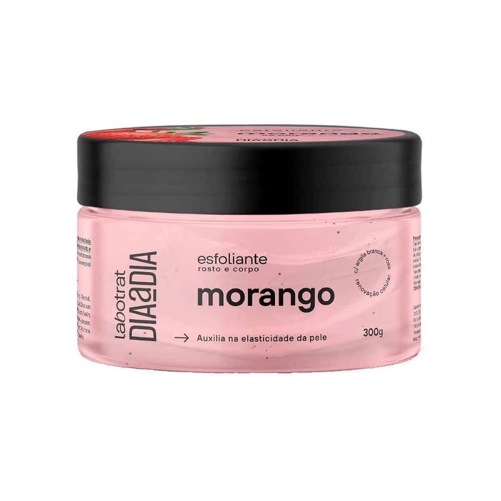 Esfoliante Corpo E Rosto Labotrat Morango 300gr em Oferta na Shopee