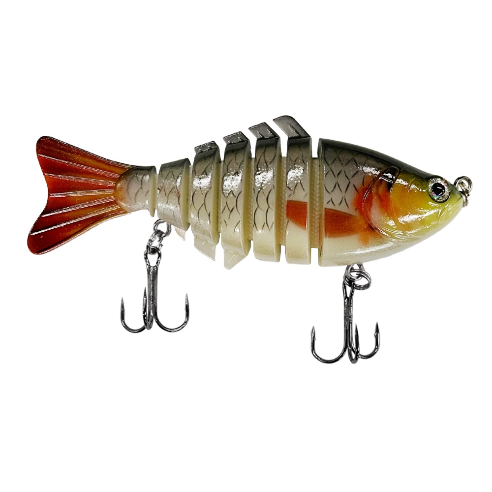 Detalhes do Isca Artificial Lambari Articulado Ligeira 10cm 15g Xingu