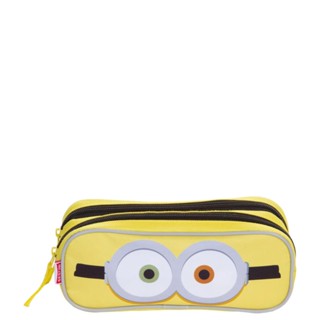 Estojo 2 Compartimentos Minions - Amarelo