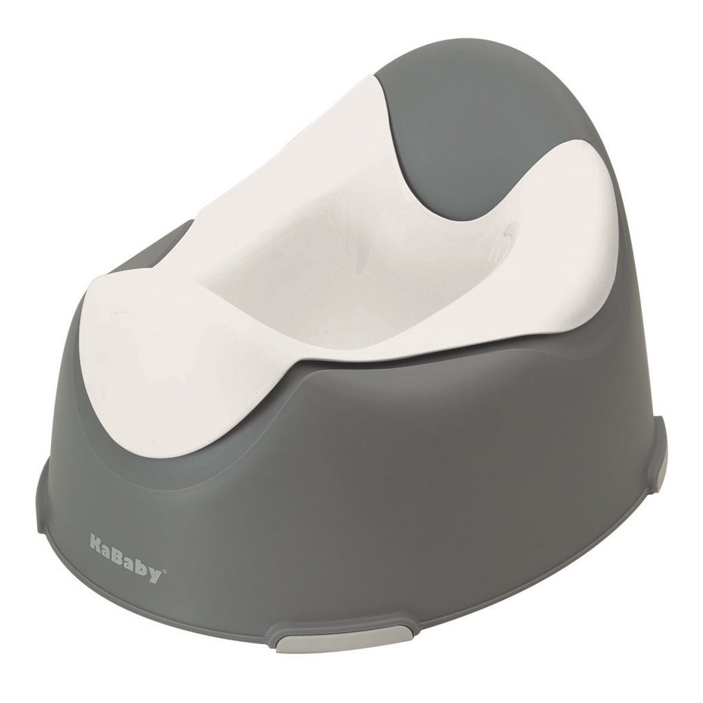 Troninho Infantil Com Recipiente Removível Cinza - Kababy em Oferta na Shopee
