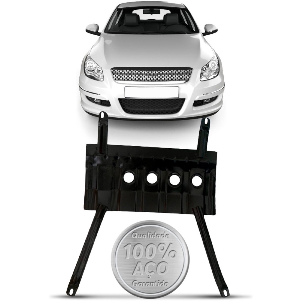Peito De Aço Protetor Carter Cielo Hatch Sedan 2010 A 2017