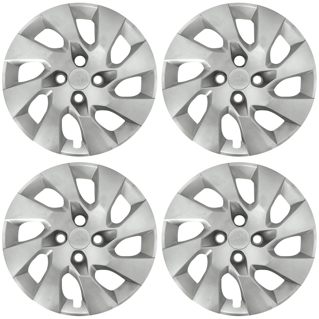 Calota Aro 15" cor Prata Mod Onix/Prisma 14/16 (Jogo c/ 4 Calotas) Grid - 195CP-PTA-E em Oferta na Shopee