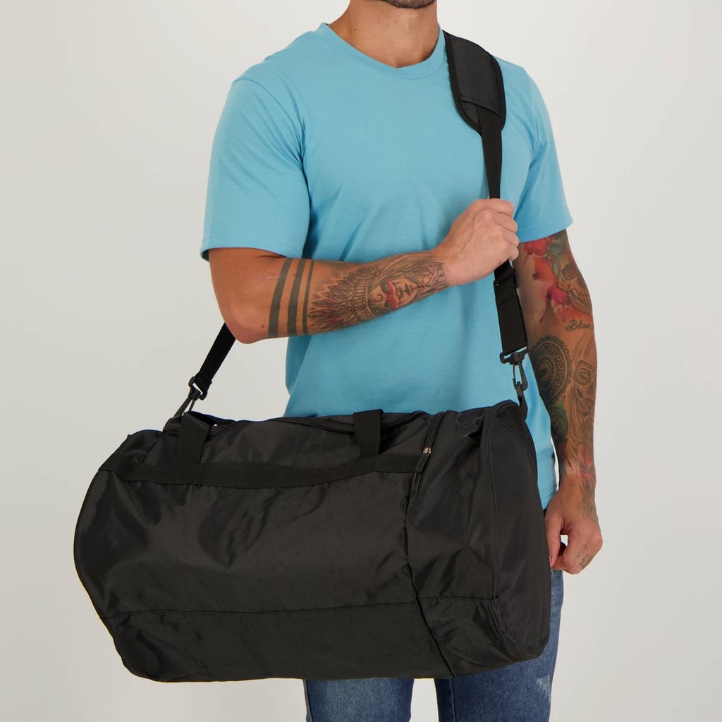 Bolsa Olympikus Gym Bag BG Preta em Oferta na Shopee