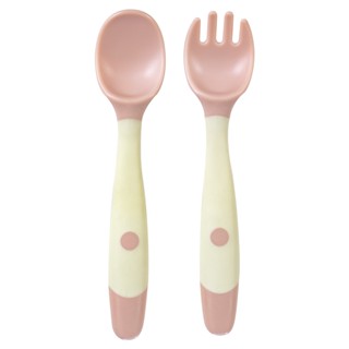 Conjunto Talheres Dobráveis Rosa