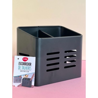 ESCORREDOR TALHERES FERRO PIA COZINHA 16CM X 9CM X 13CM em Oferta na Shopee