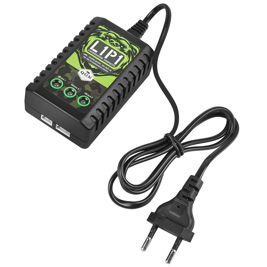 Carregador Lipo 7.4 Bateria 11.1 Aeg QGK L1P1 - Sports & Outdoors