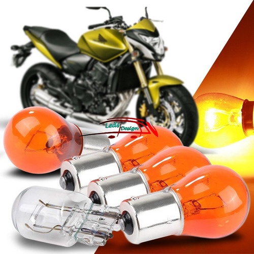 5 Lâmpada Lanterna Freio Seta Pisca Hornet Cb600f 2005/2008