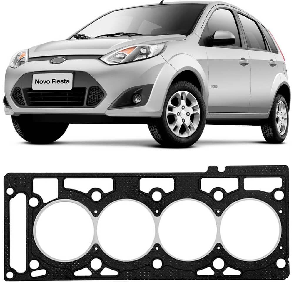 Junta Cabeçote Motor Ford Fiesta 1.6 8v 2000 A 2014 Fibra - Spare Parts and Accessories for Vehicles