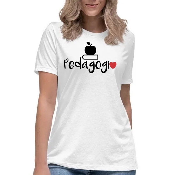 Camiseta pedagogia love curso faculdade camiseta profissão camisa