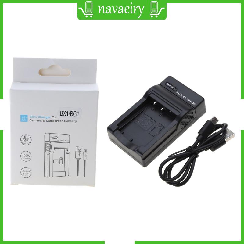 Carregador Bateria USB NP-BG1 Para CyberShot DSC-HX30V HX20V HX10V