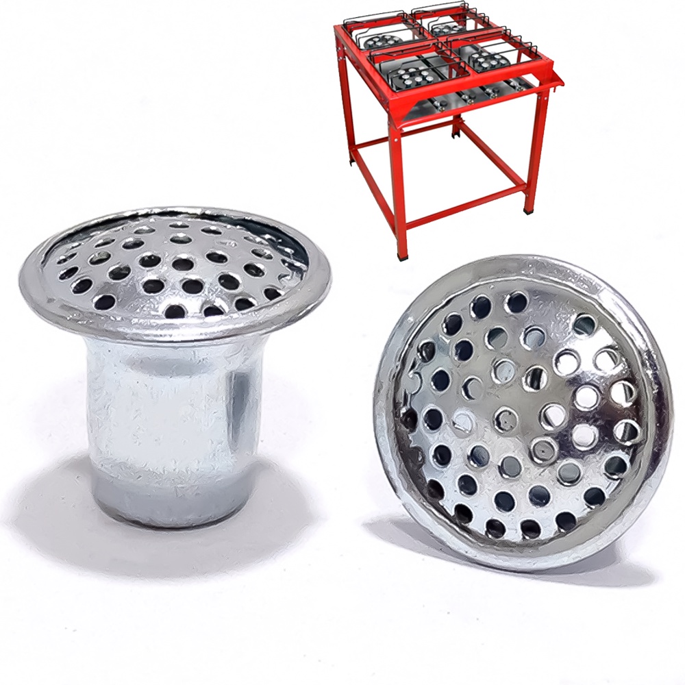 Caulim Zincado Para Chamas De Fogão Fogareiro Industrial Portátil Multiuso Acampamento em Oferta na Shopee