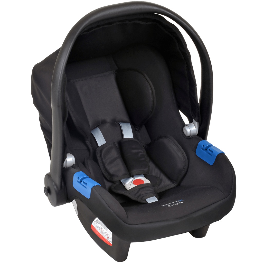 Bebe Conforto Cadeirinha para Carro Burigotto Touring X Preto em Oferta na Shopee