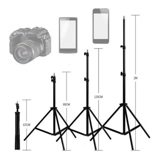 Tripé Para Iluminação Led 2.1 Metros Universal Tik Tok Celular Alex