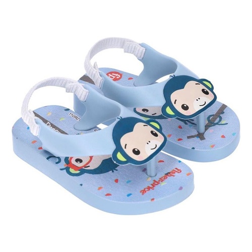 Sandalia Grendene Ipanema Infantil Baby Fisher Price Macaco