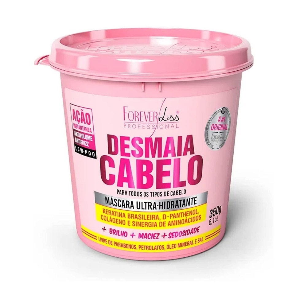 Máscara De Hidratação Forever Liss Desmaia Cabelo Prom 350g - Beauty